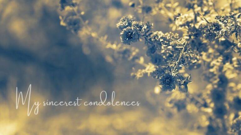 17 Texts to Write in Sympathy Card for the Loss of a Husband