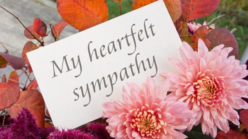 How To Sign A Sympathy Card For Someone You Don T Know Well