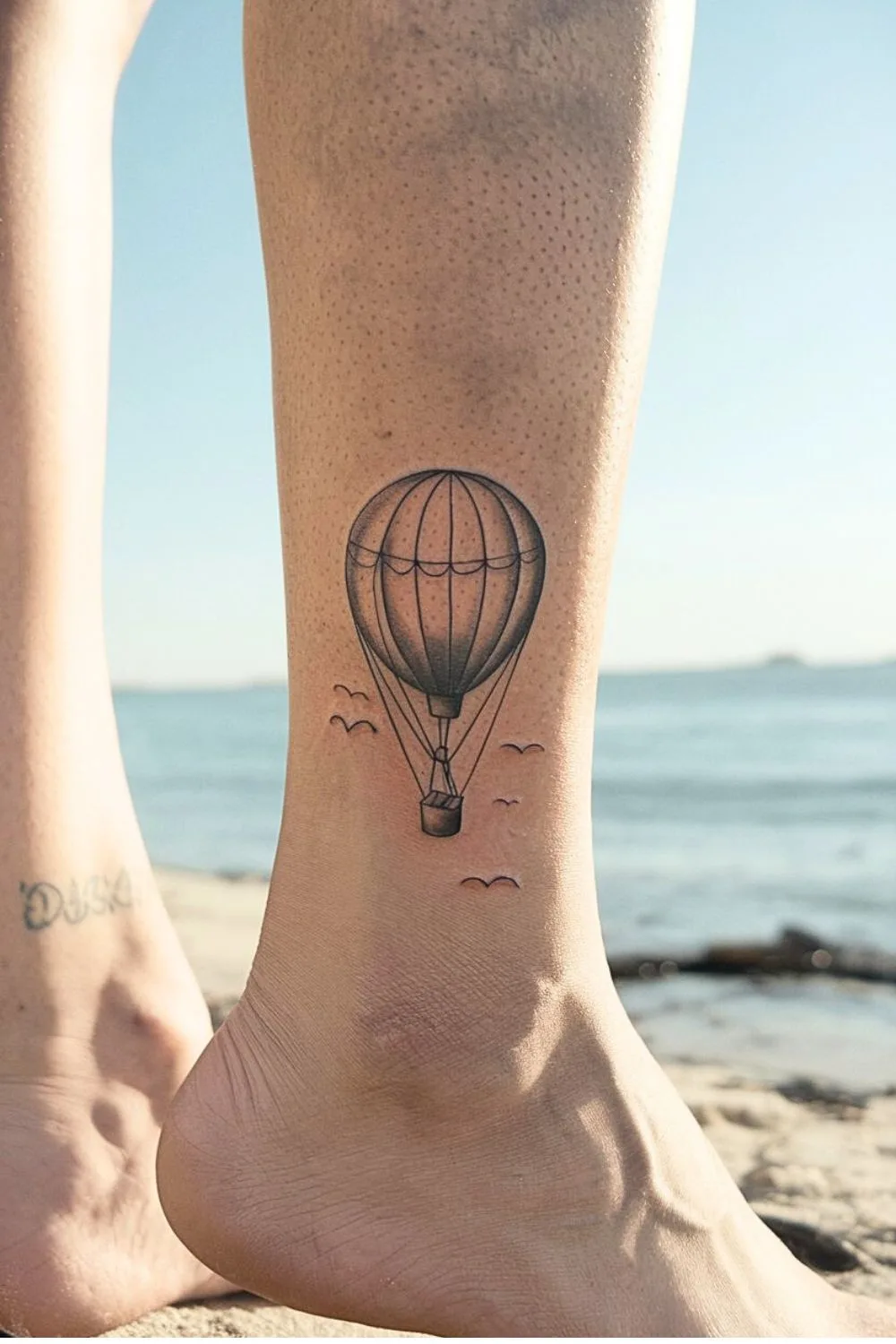 Ankle Travel Tattoo 1