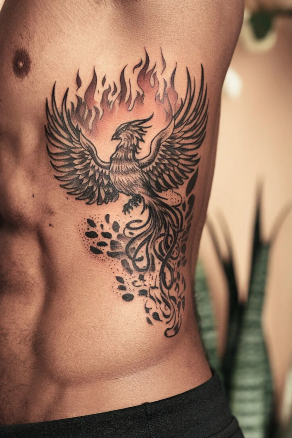 Rib Tattoo Ideas for Guys 12