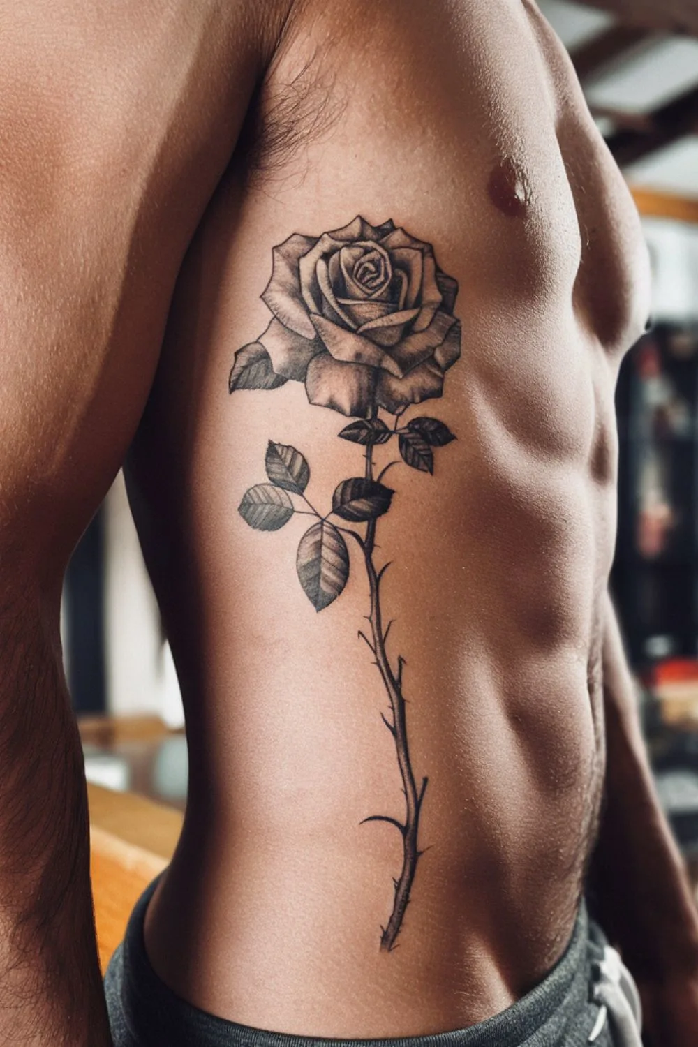 Rib Tattoo Ideas for Guys 8 